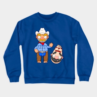 Ride Me Cowboy - No Text Crewneck Sweatshirt